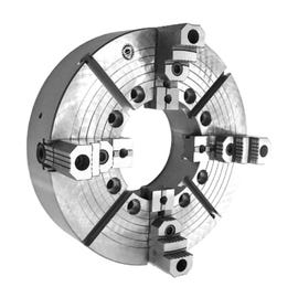 4 Jaw Steel Heavy Duty Oil Country Chuck, 2 Piece Jaw (Type A Mount) - 4317 Series (Bison)