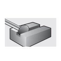 Rim Shaped Uncoated Single Cut Carbide Rotary Burrs Cut - Type B (ATA Garryson) - 1