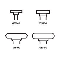 Rim Shaped Uncoated Single Cut Carbide Rotary Burrs Cut - Type B (ATA Garryson) - 2